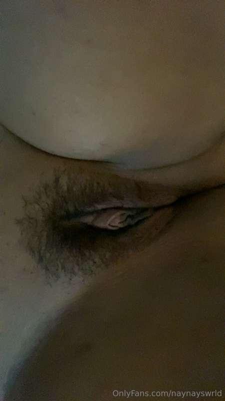 Cleaned up but still hairy 😂