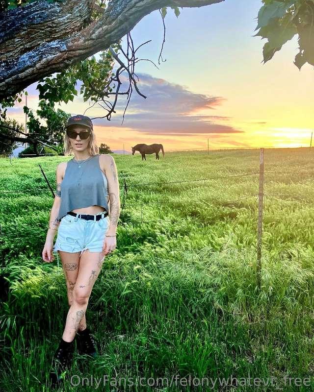 I live in a magical fairyland. ✨🌈 wbu?