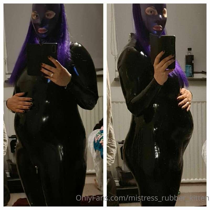 Long gone yesterday, wore latex for the first time since Mar..