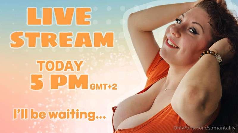 IT'S HAPPENING TODAY - just a few hours left!I’m going LIVE ..