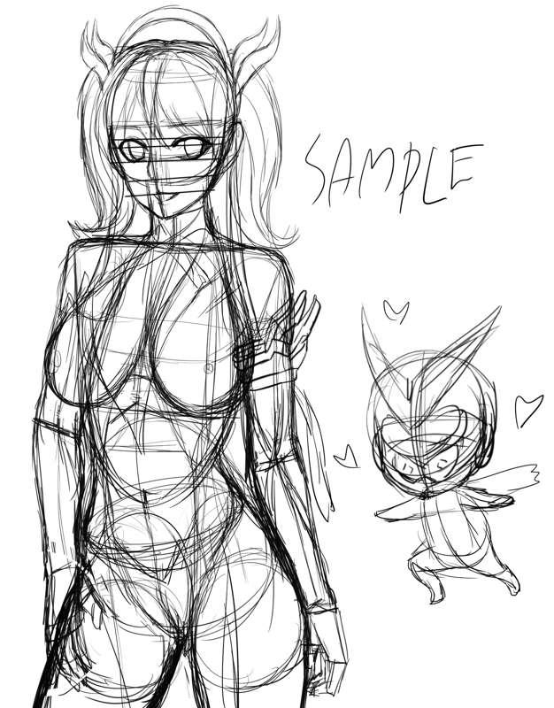 อัพเดทคิววาดภาพประจำเดือนนี้นะคะ