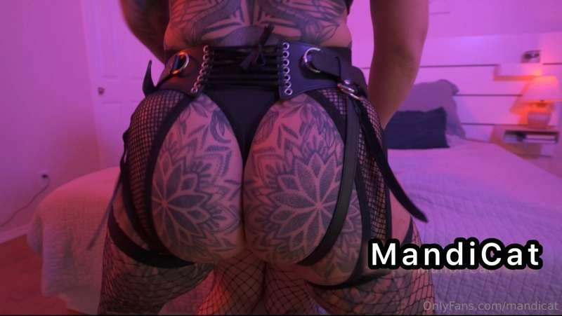 Doesn’t my ass look great when I’m wearing the strap on?