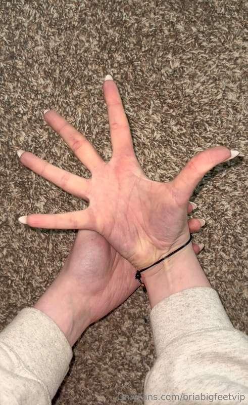 Don’t forget how strong and powerful my hands are… otherwise..