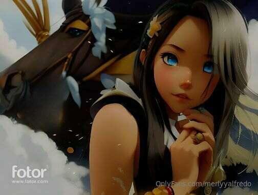 Que tal me veo de anime?? 😳Me siento un poco otaku jejeje🤭