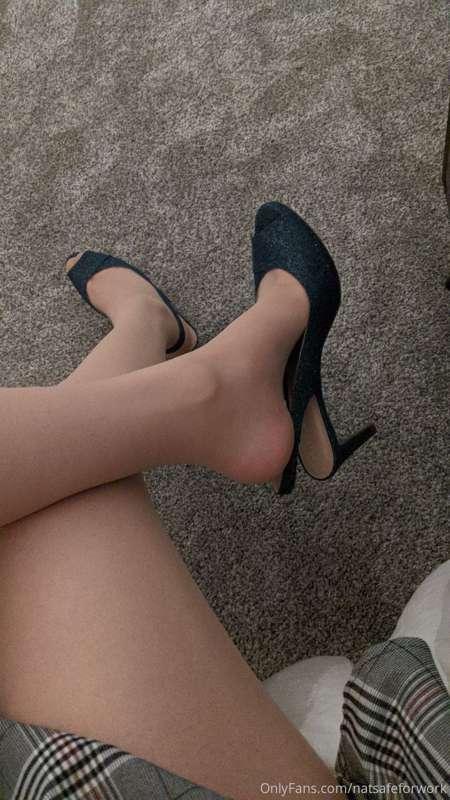 After a long day in heels