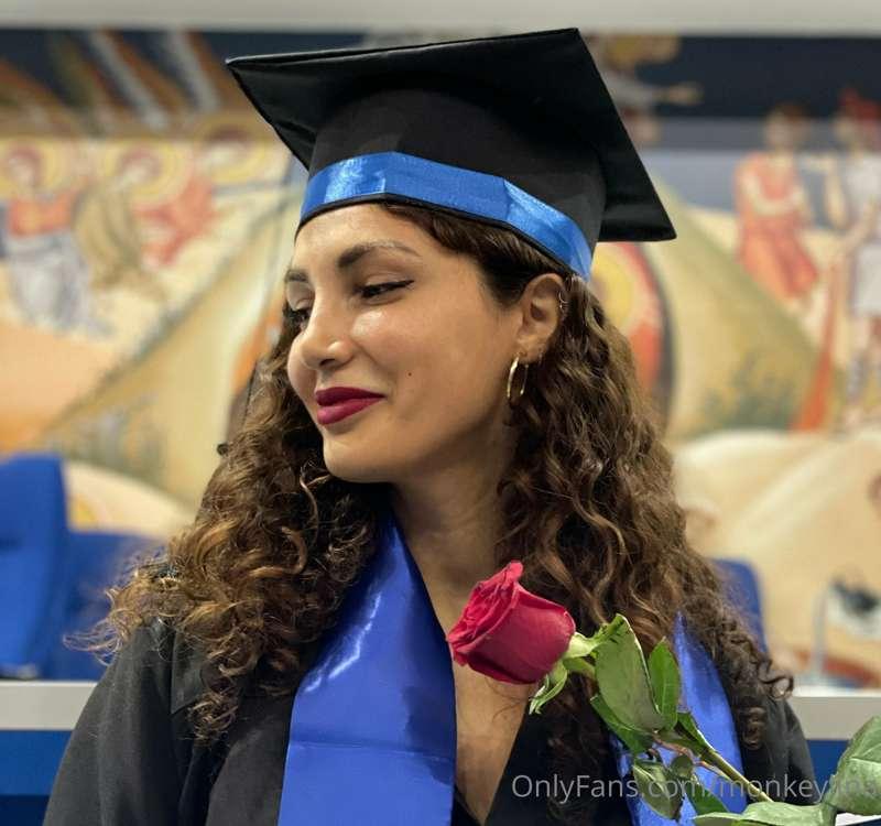 I just graduated! Thank you so much for supporting me over t..