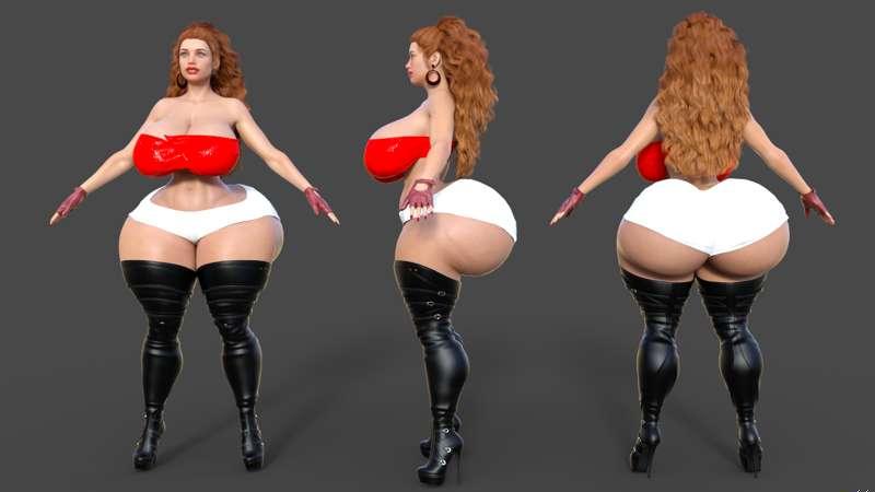 Carmelita 3d model 