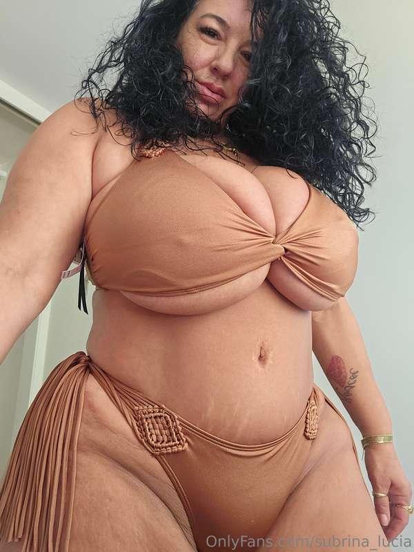 I'm in love with my new pocahontas bathing suit.  
Do I need..