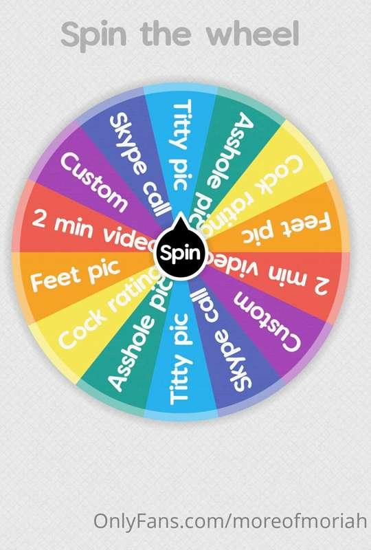 😇 **NAUGHTY SPIN THE WHEEL** 😈
🔥 Only today 10$ per spin 🔥 (..