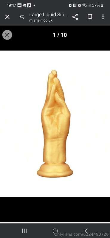 Omg I can't wait to use this, imagine it's your hand going u..