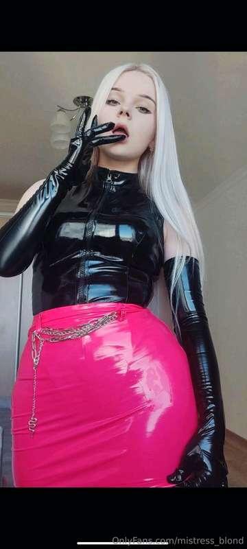 What I love most is when my submissive has the same fetishes..