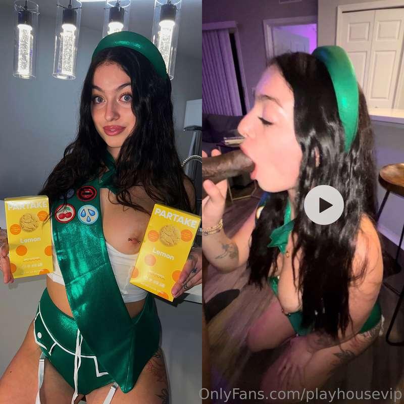 Bruh the Girl Scout video is diabolical🙂‍↕️https://onlyfans...
