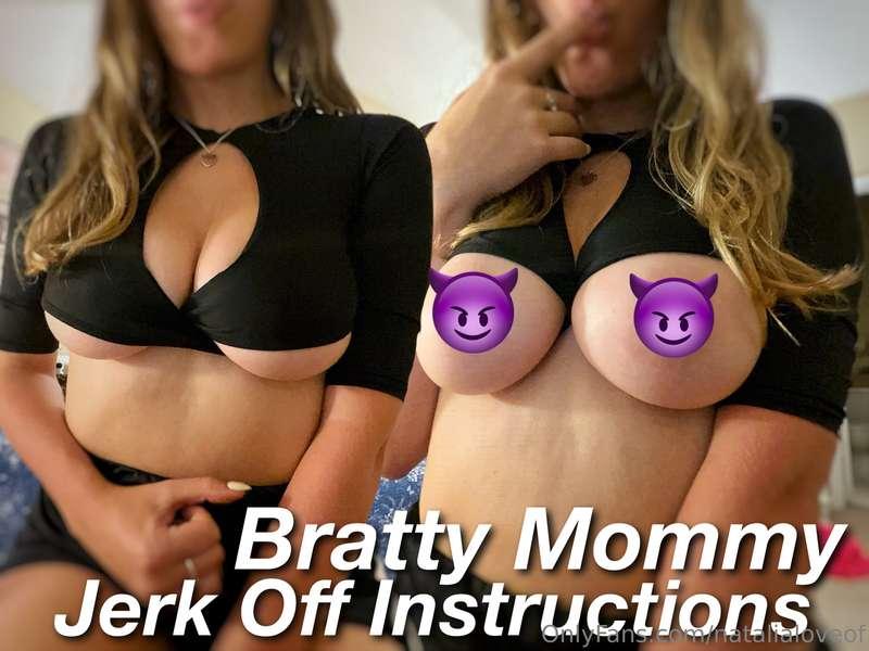 😈 Bratty Mommy-Dom Jerk Off Instructions 😈🚦 Red Light Green ..