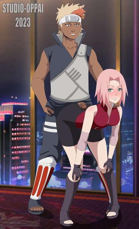Sakura with Karai
