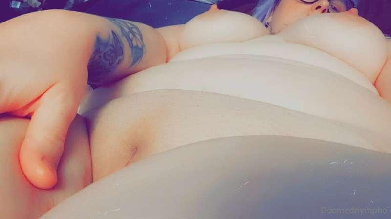 Resting my neck because I hurt it from sucking too much dick..