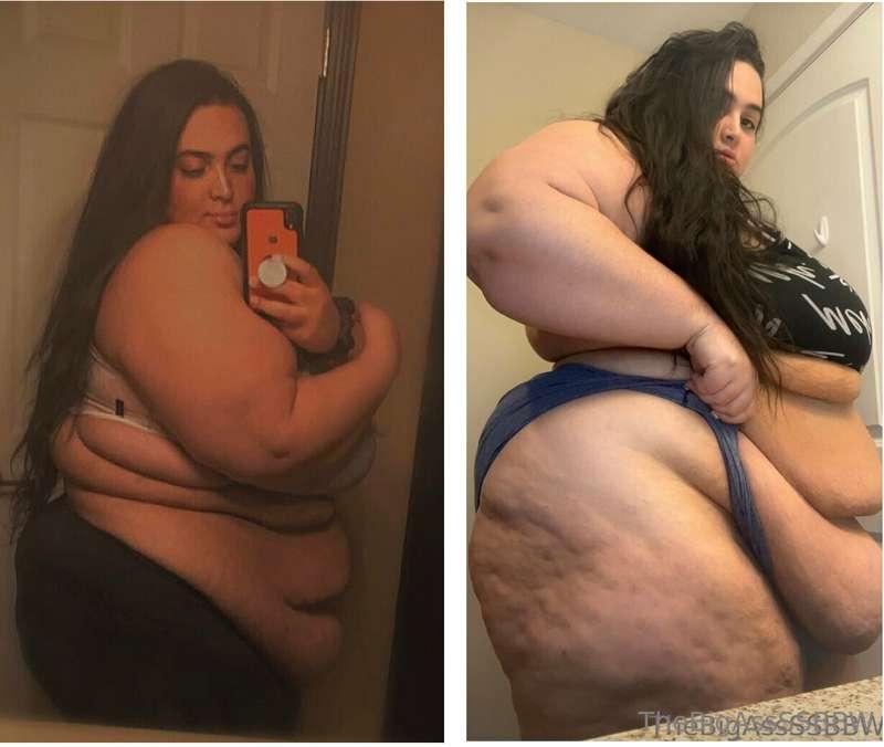 A year vs now 🥵🤯