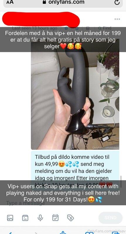 Dere som er vip får alle dildovideoer hver dag gratis som je..