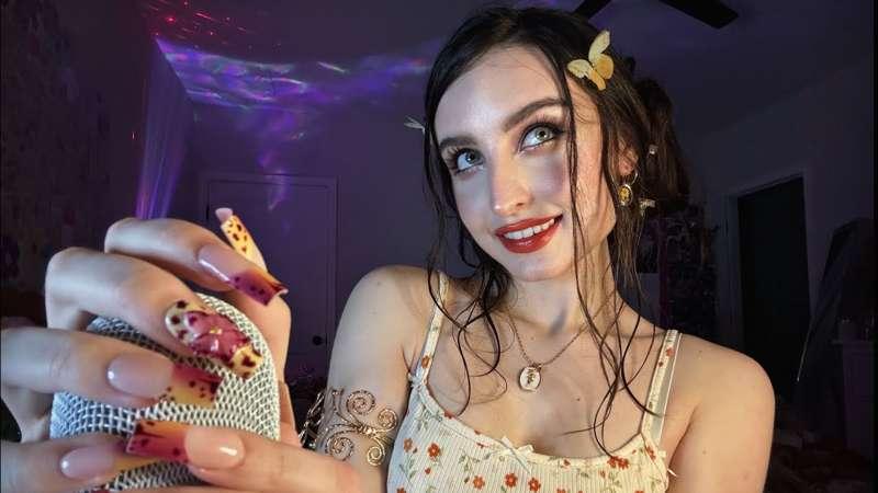 Early Release: ASMR Mic Massage ( Mic Gripping, Rubbing, Nail Clicking, Hand Sounds, Tickly Whispers + )