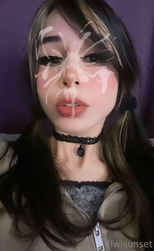 thinking about this filter that looks like cum lolol swipe f..
