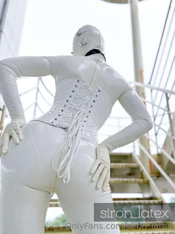 White rubber doll hip