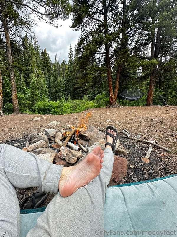 Lil camping trip ☺️ might’ve rained the whole time but I had..