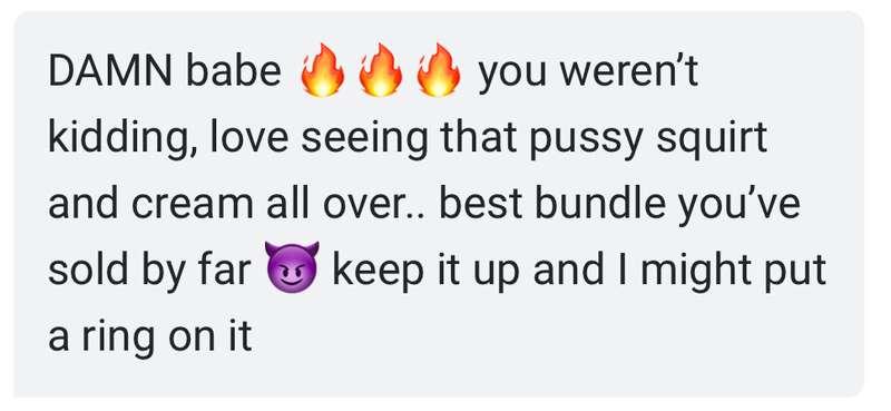 big ass cheap bundle in ur DMs 😈 i never fail, true nut snat..