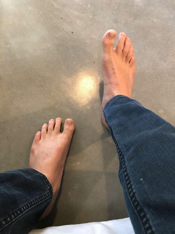 Just put one foot in front of the other.