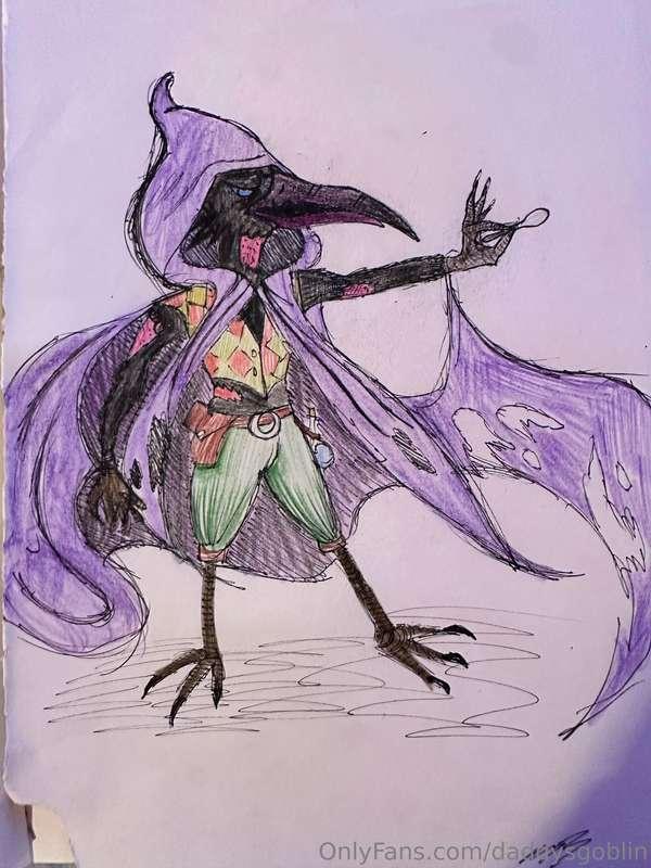 Some people were asking about my current DND character, figu..