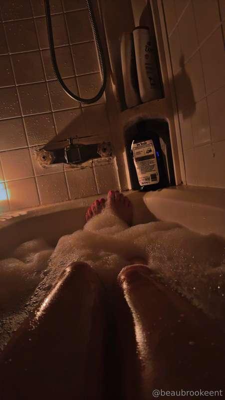 Just a little something. 🛁🫧