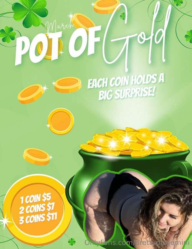 ⋆˚࿔ 𝐆𝐄𝐌𝐒 𝐏𝐎𝐓 𝐎𝐅 𝐆💛𝐋𝐃 𝜗𝜚˚⋆ get lucky with this pot of gold.. ..