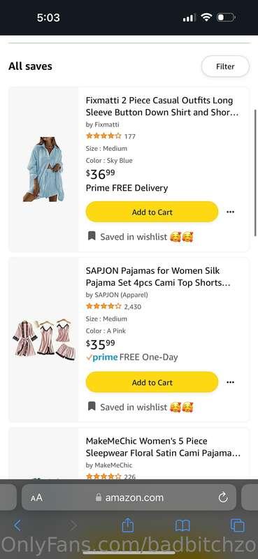 i just added some stuff to my list that would help me on my ..