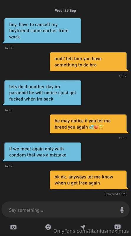 Was supossed to meet again the cheating bottom from a couple..