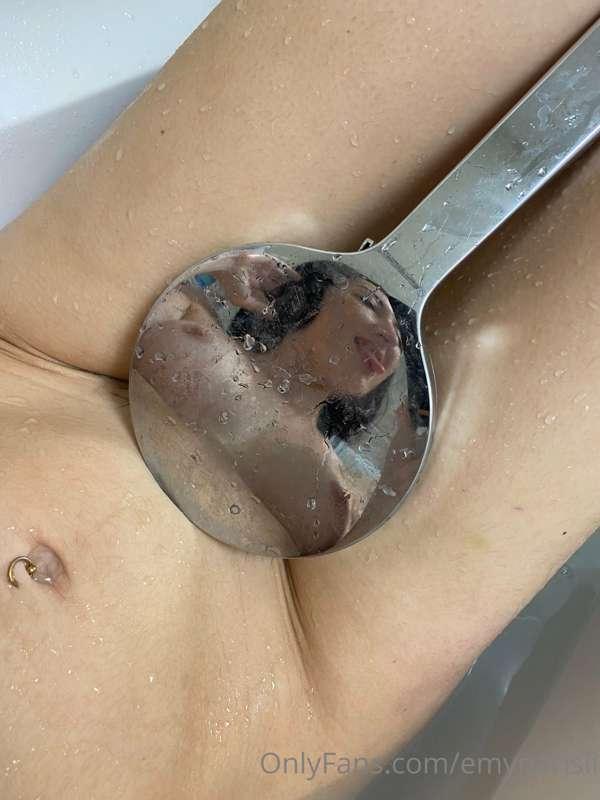Petit moment de fun au bain!
