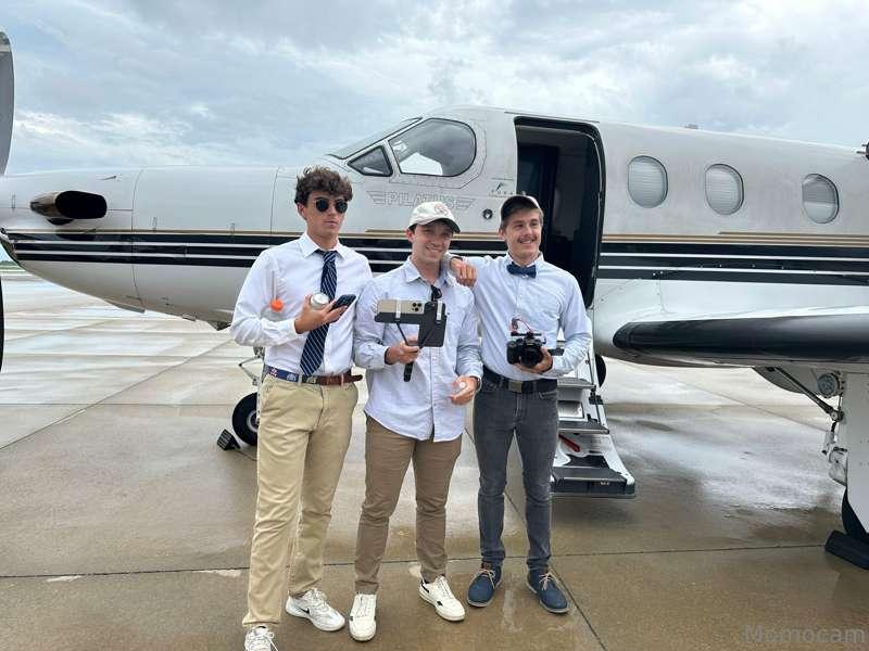 Throwback to my first riding a private flight! (it was a bit..