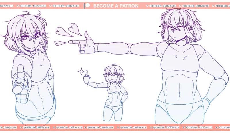 Pointing Ref Sheet - ✨Preview✨