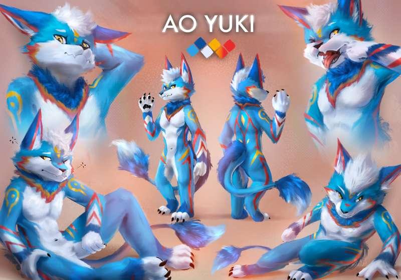[Commission] Ref Sheet Painting 