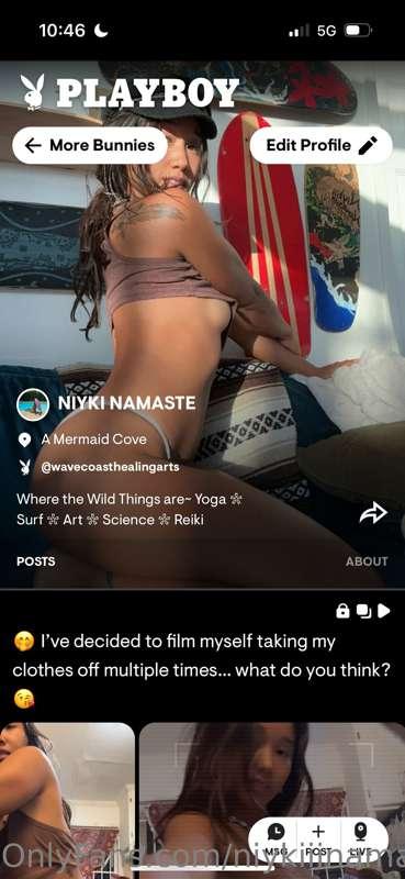 Hi guys 💓 I want to invite you to follow me on my Playboy pa..