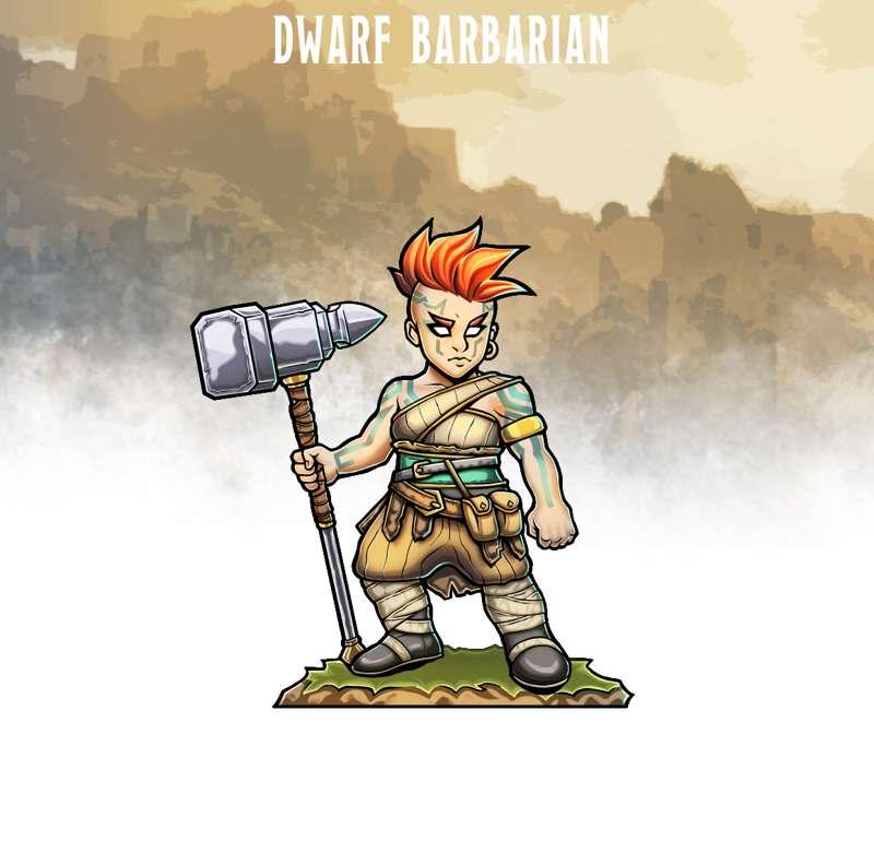 #224 Dwarf Barbarian