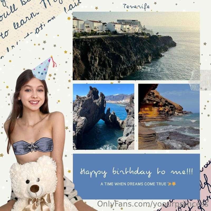 On July 30th, I’ll turn 19 and I want to make my dream come ..