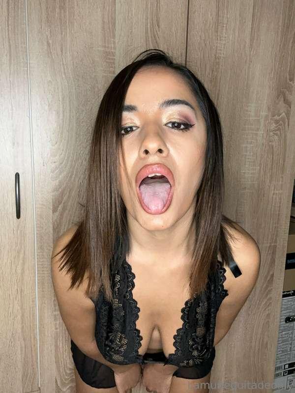 *****I love having cum on my tongue🥵🙈*****