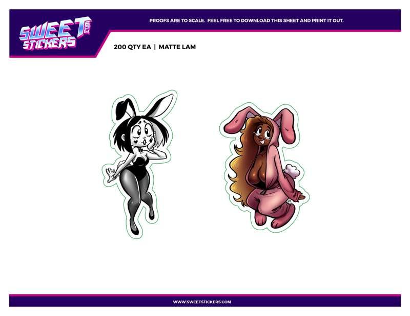 March Sticker Club Proofs!!