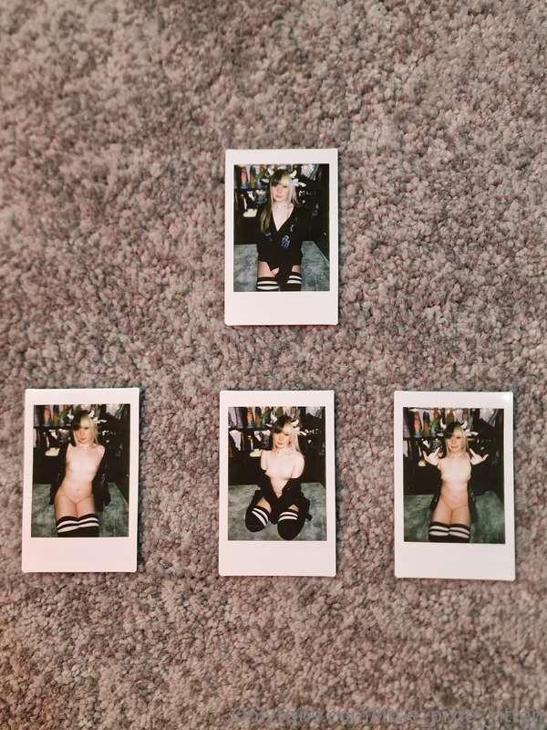 Some polaroid pictures from today ♡