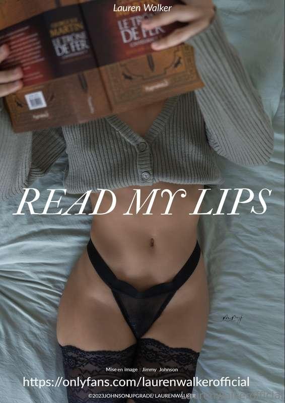 Hi loves ❤️‍🔥 My new video - Read My Lips - is now available..
