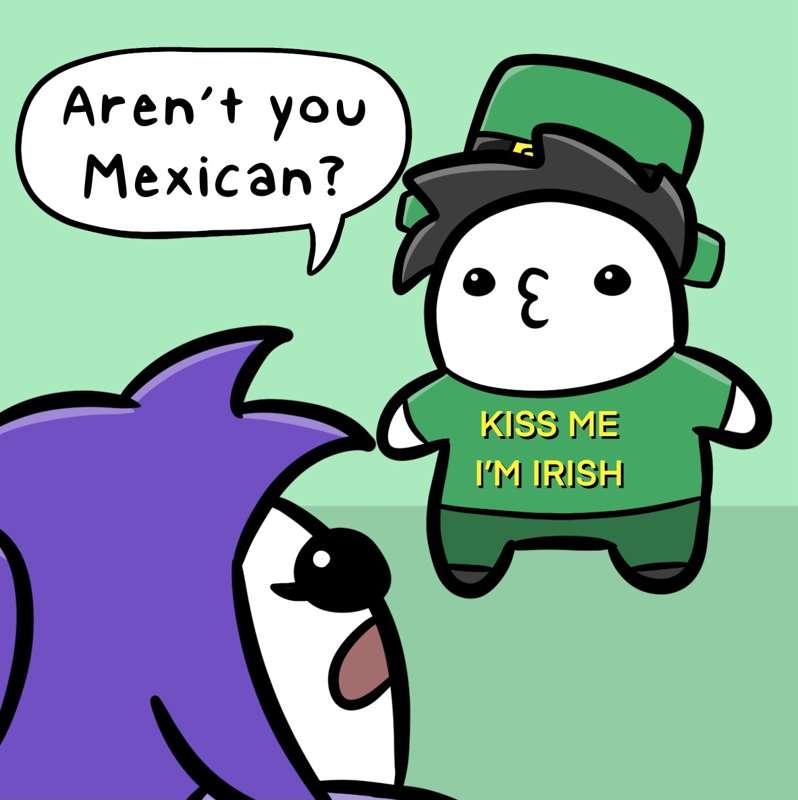 Kiss Me I’m Irish (w/ Secret Panels)