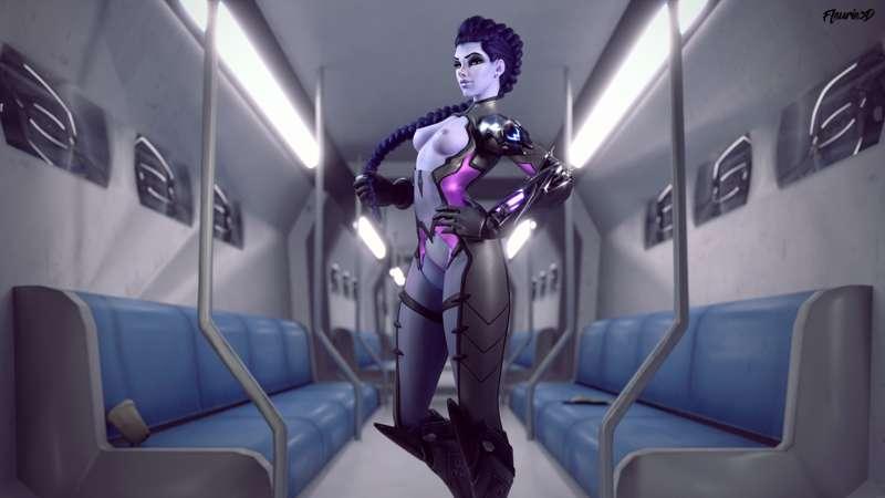 Widowmaker In Train (NSFW/8K)