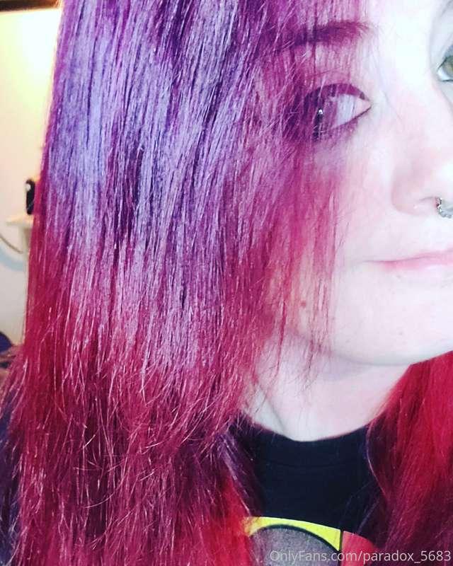 So decided to do my hair half and half. What do you think?