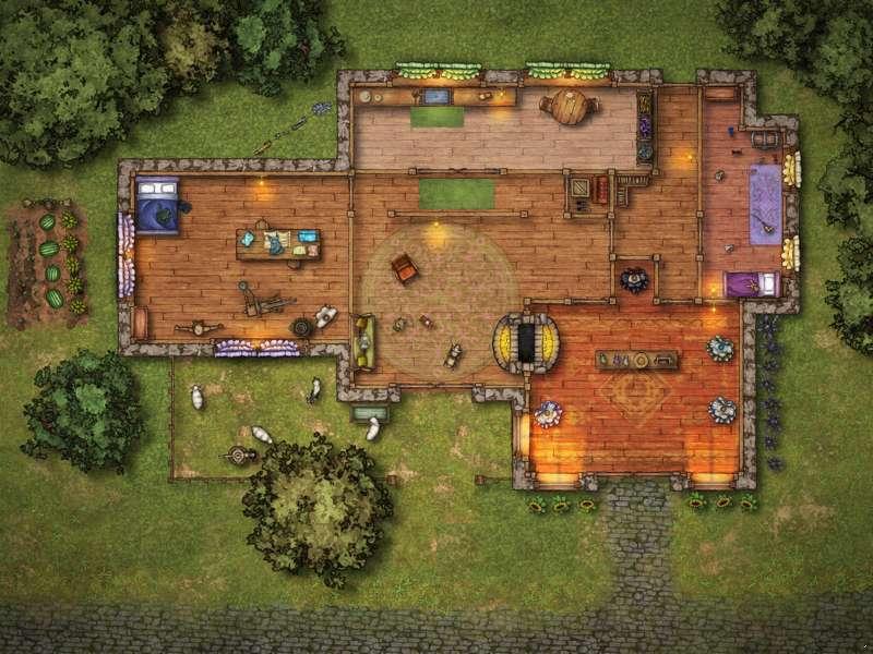 Orianna - Stable/Coach house, Seamstress house/shop