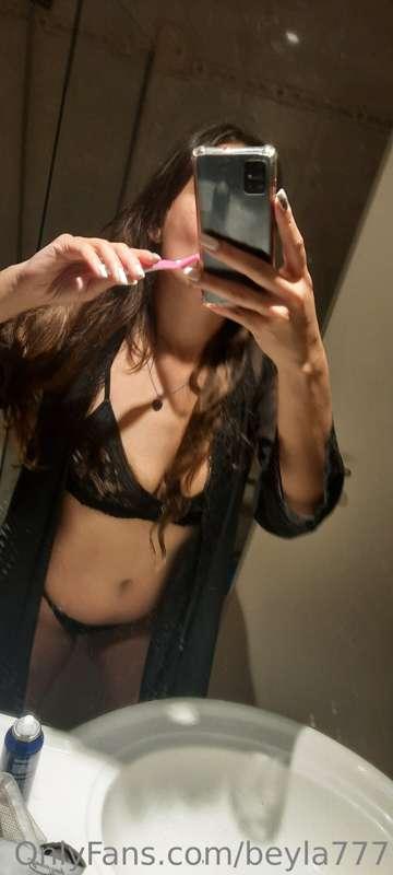 Have you brushed your teeth baby?
🤭🤭😇