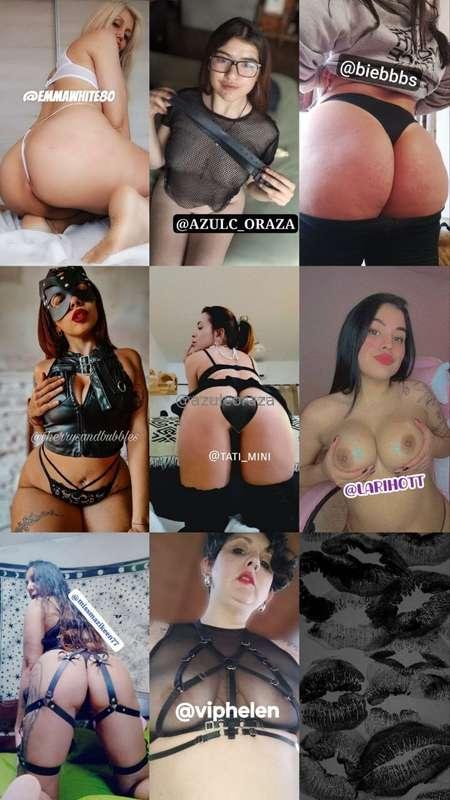 ⚡️ ONLINE GODDESSES ⚡️².🤤 @EMMAWHITE80 🤤🖤 @AZULC_ORAZA 🖤🎁 @b..
