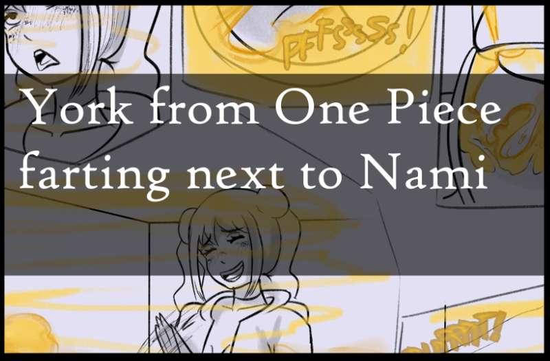 Request: York from One Piece stinking up the stalls
